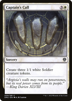 Captain's Call [Dominaria United]-1