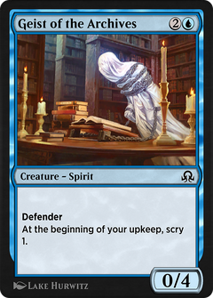 Geist of the Archives (SIR-072) - Shadows over Innistrad Remastered-1