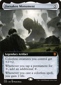 Forsaken Monument (Extended Art) [Zendikar Rising]-1