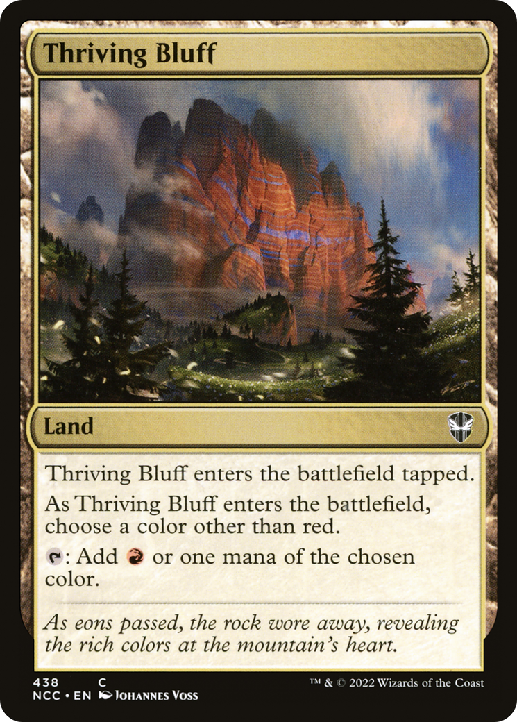 Thriving Bluff [Streets of New Capenna Commander]-1