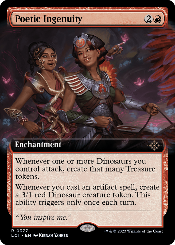Poetic Ingenuity (Extended Art) [The Lost Caverns of Ixalan]-1