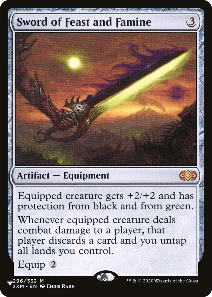 Sword of Feast and Famine [The List]-1