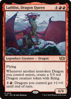 Lathliss, Dragon Queen [Tarkir: Dragonstorm Commander]-1