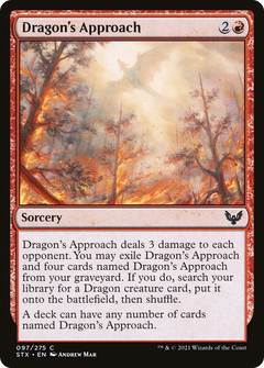 Dragon's Approach [Strixhaven: School of Mages]-1