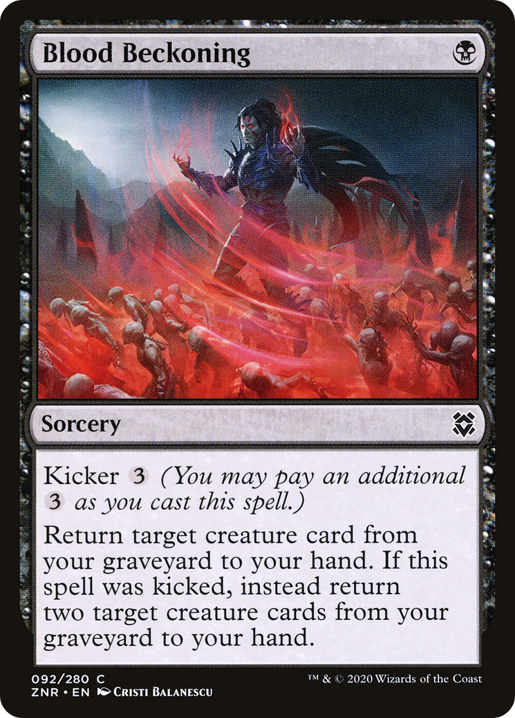 Blood Beckoning [Zendikar Rising]-1