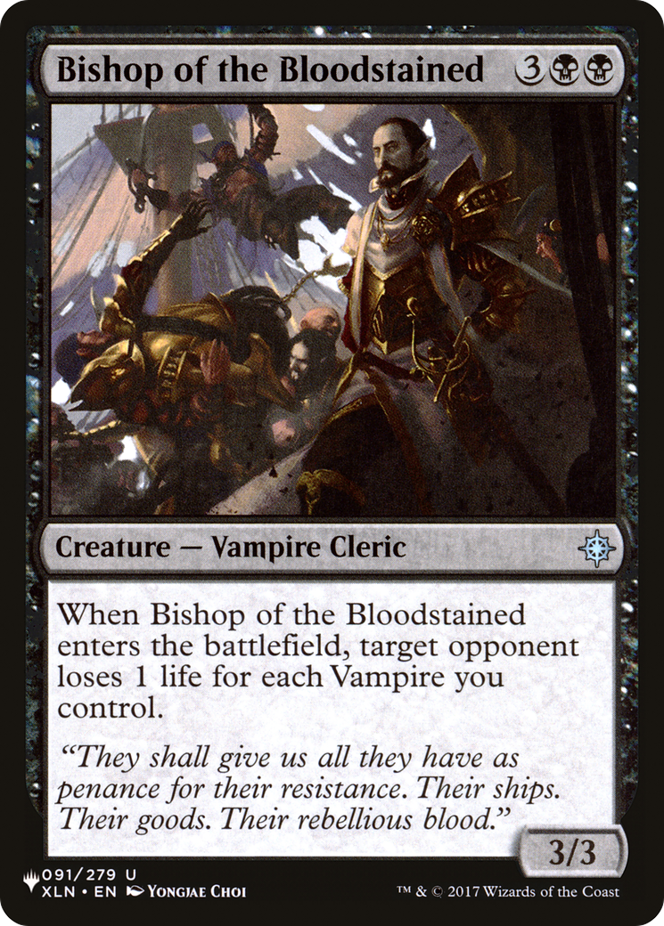 Bishop of the Bloodstained [The List]-1