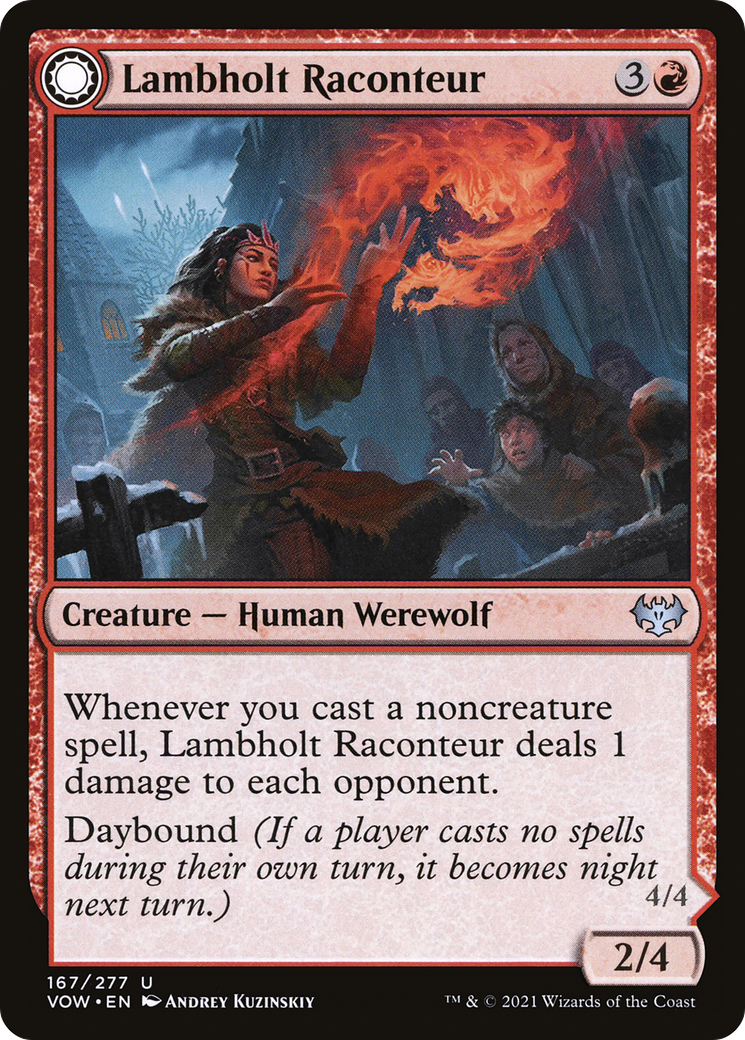 Lambholt Raconteur // Lambholt Ravager [Innistrad: Crimson Vow]-3