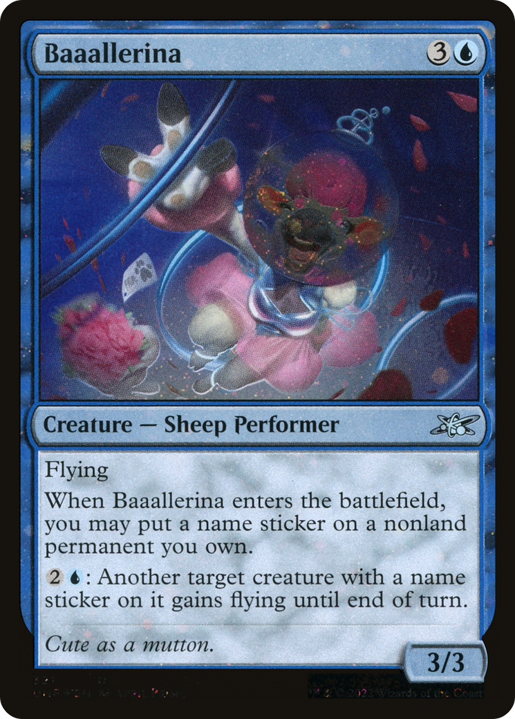 Baaallerina (Galaxy Foil) [Unfinity]-1