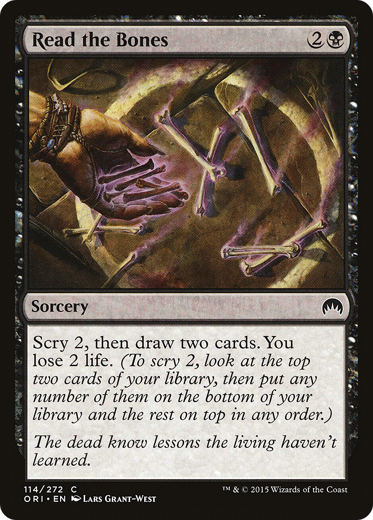 Read the Bones [Magic Origins]-1