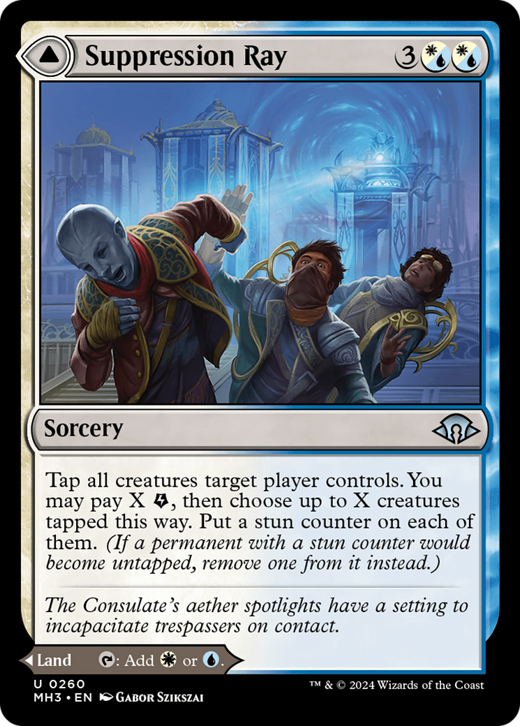 Suppression Ray // Orderly Plaza [Modern Horizons 3]-3