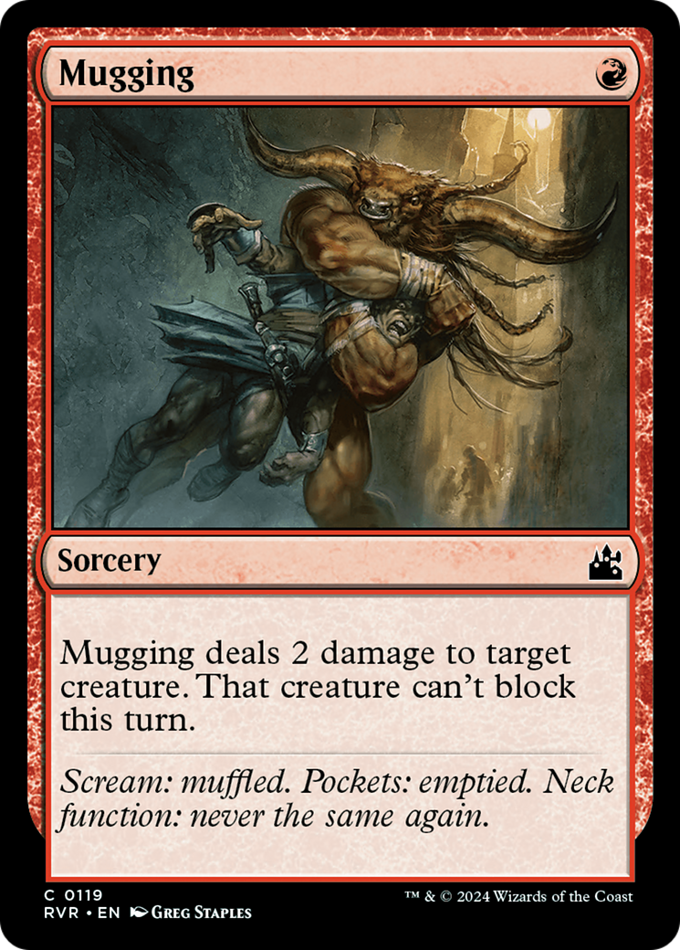 Mugging [Ravnica Remastered]-1