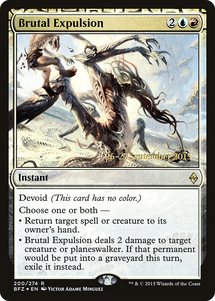 Brutal Expulsion [Battle for Zendikar Prerelease Promos]-1