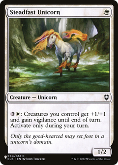 Steadfast Unicorn [The List]-1