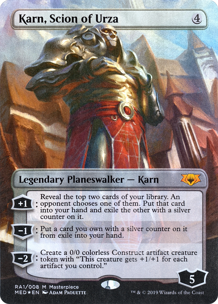 Karn, Scion of Urza [Mythic Edition]-1