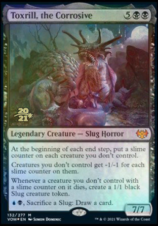 Toxrill, the Corrosive [Innistrad: Crimson Vow Prerelease Promos]-1