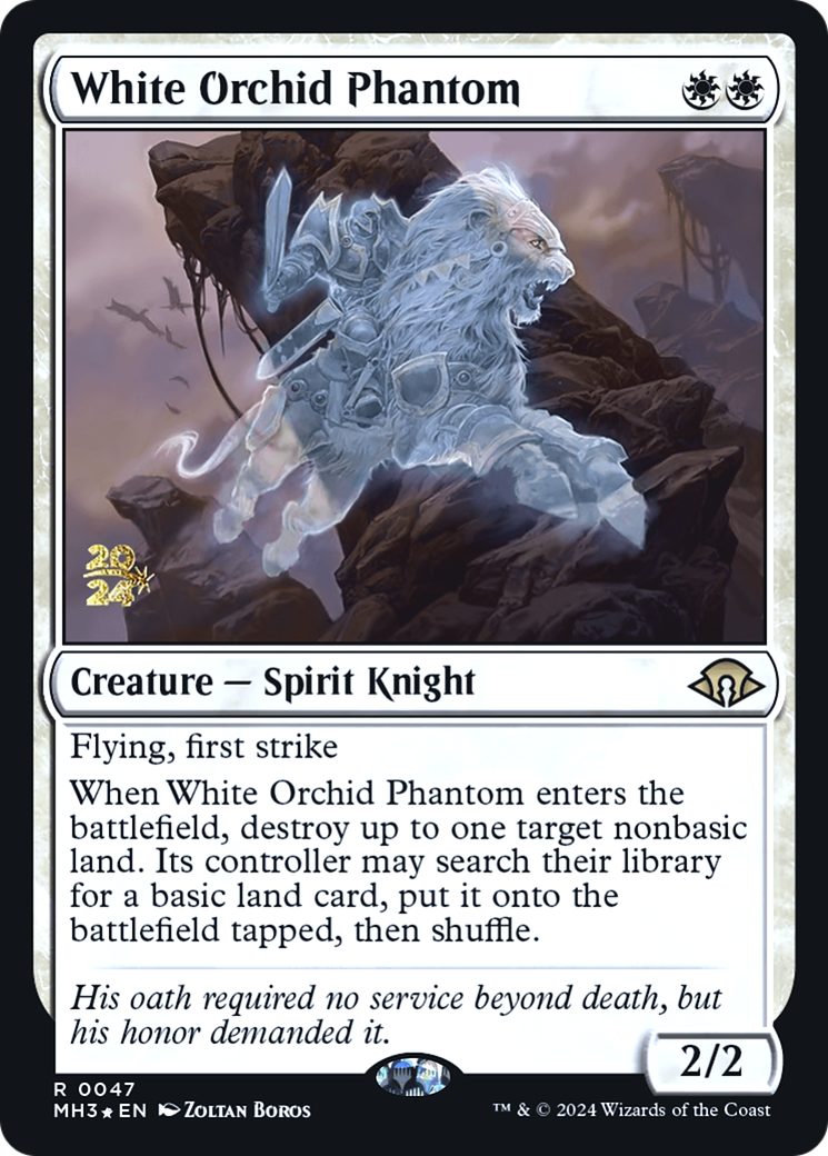 White Orchid Phantom (PRE-047) - Modern Horizons 3 Promos Foil-1