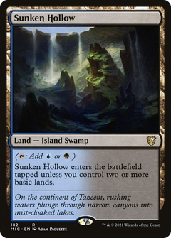 Sunken Hollow [Innistrad: Midnight Hunt Commander]-1