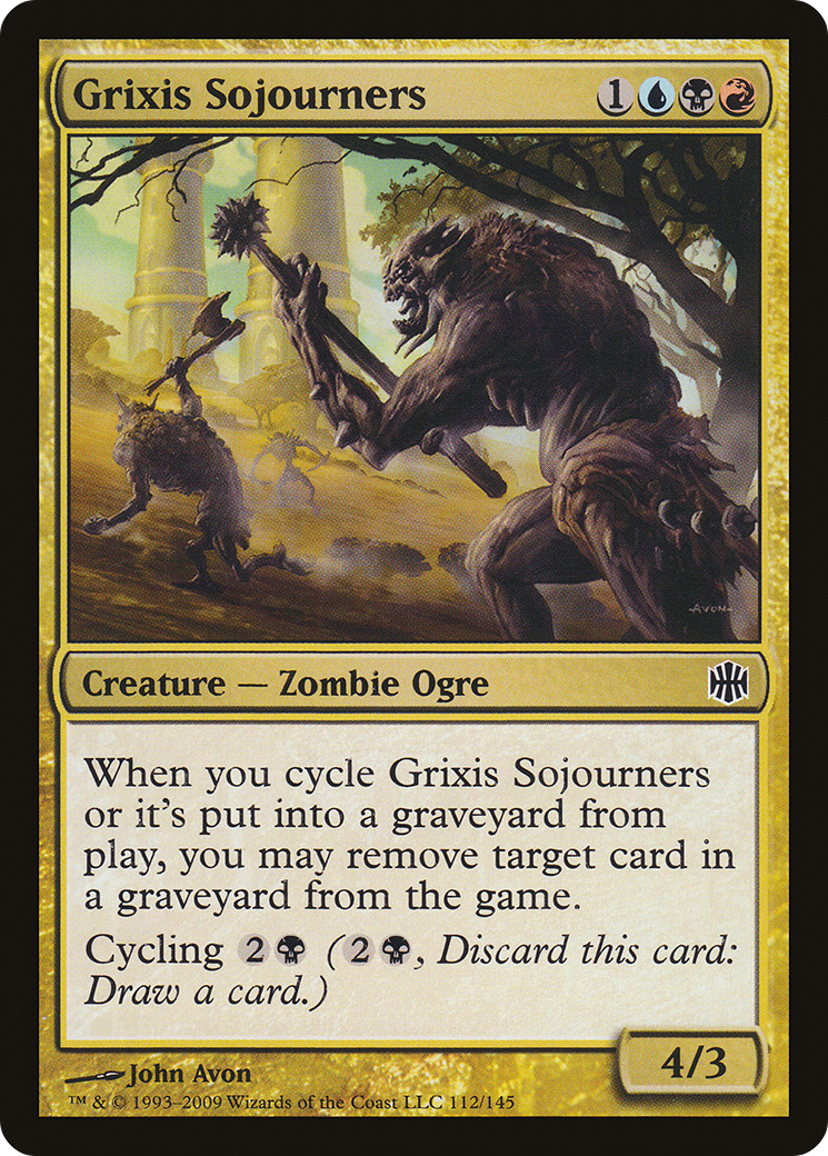 Grixis Sojourners [Alara Reborn]-1