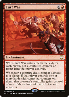 Turf War (PPSNC-054) - New Capenna Commander Promos Foil-1