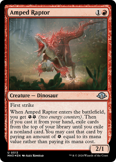 Amped Raptor (Ripple Foil) [Modern Horizons 3]-1