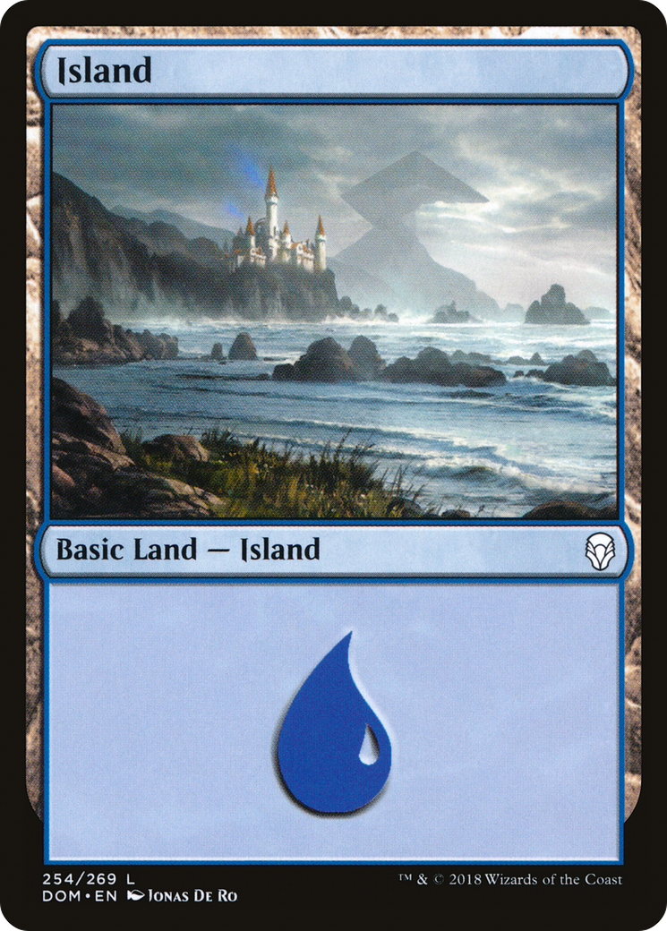 Island (254) [Dominaria]-1