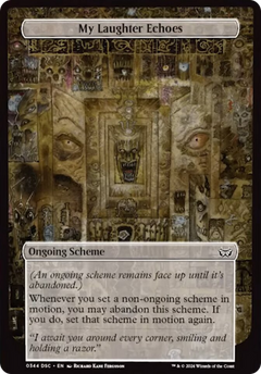 My Laughter Echoes (Full Art) [Duskmourn: Archenemy]-1