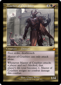 Master of Cruelties (Retro Frame) [Ravnica Remastered]-1