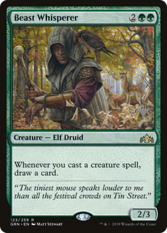 Beast Whisperer (Promo Pack) [Guilds of Ravnica Promos]-1