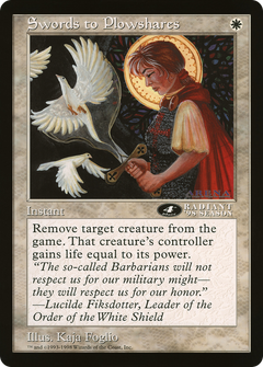 Swords to Plowshares (OLEP-045) - Oversized League Prizes-1