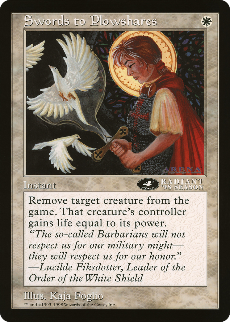 Swords to Plowshares (OLEP-045) - Oversized League Prizes-1