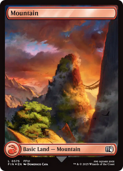 Mountain (0575) (Surge Foil) [FINAL FANTASY]-1