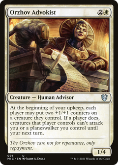 Orzhov Advokist [Innistrad: Midnight Hunt Commander]-1