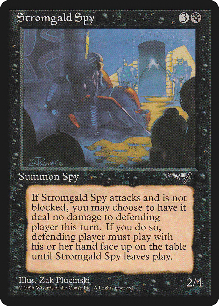 Stromgald Spy [Alliances]-1