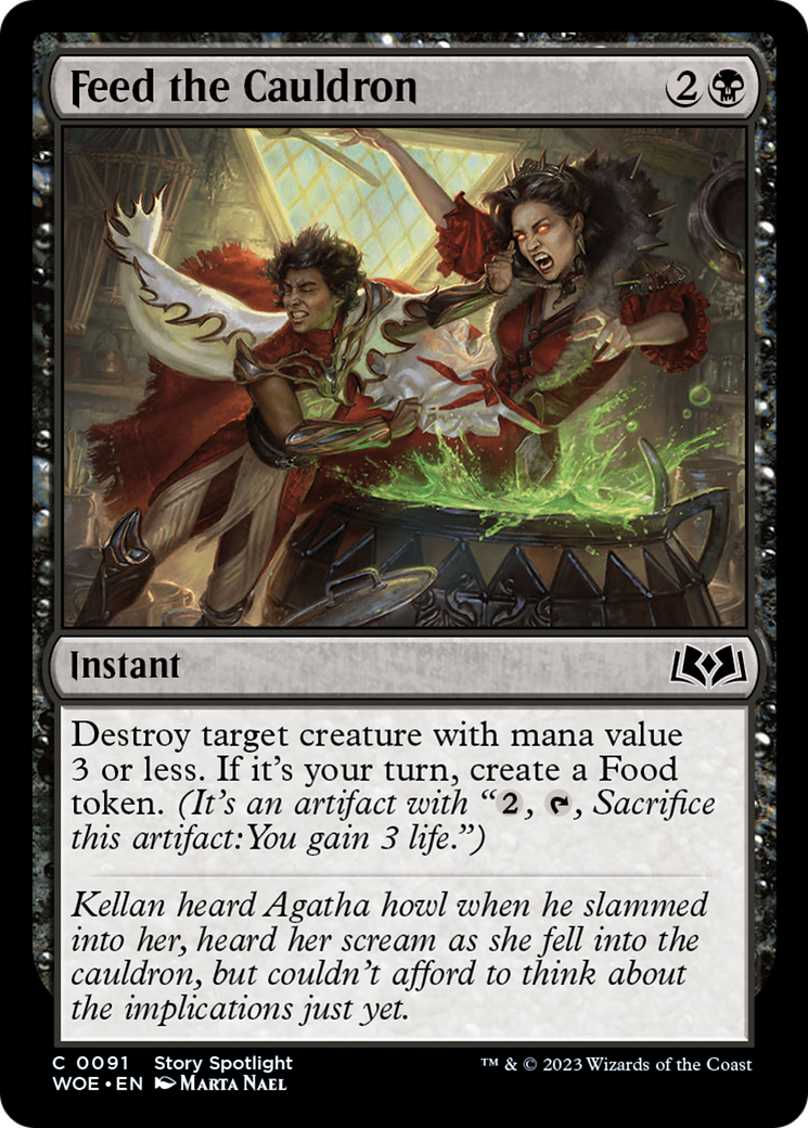 Feed the Cauldron [Wilds of Eldraine]-1