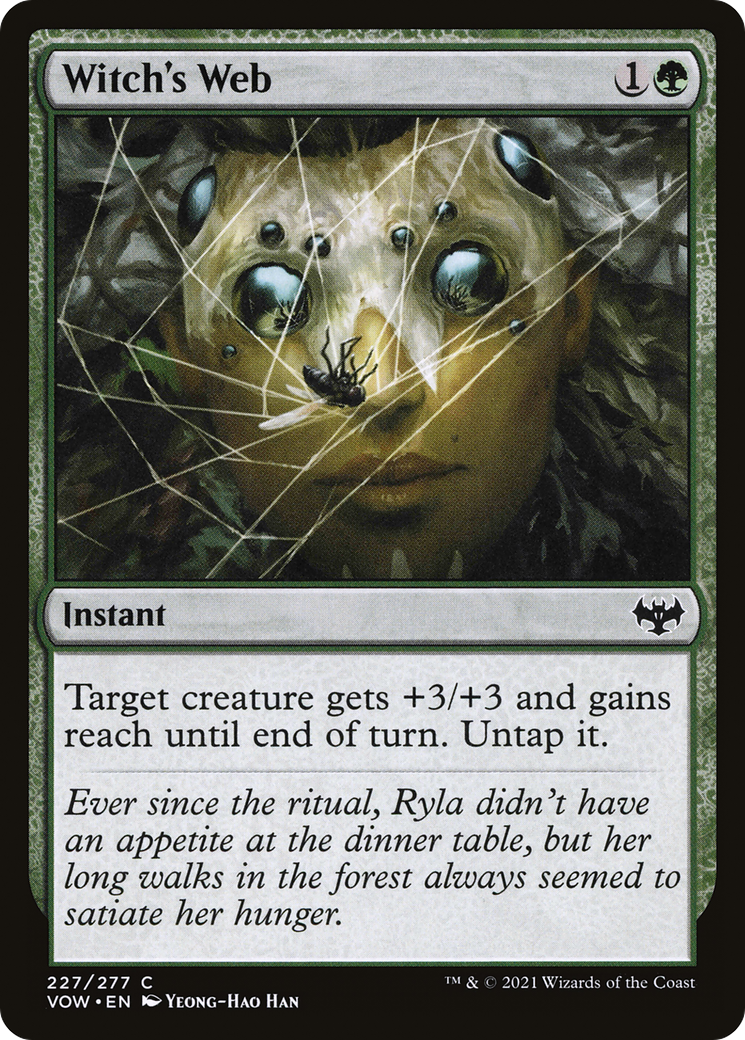 Witch's Web (VOW-227) - Innistrad: Crimson Vow Foil-1