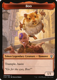 Boo Token [Commander Legends: Battle for Baldur's Gate Tokens]-1
