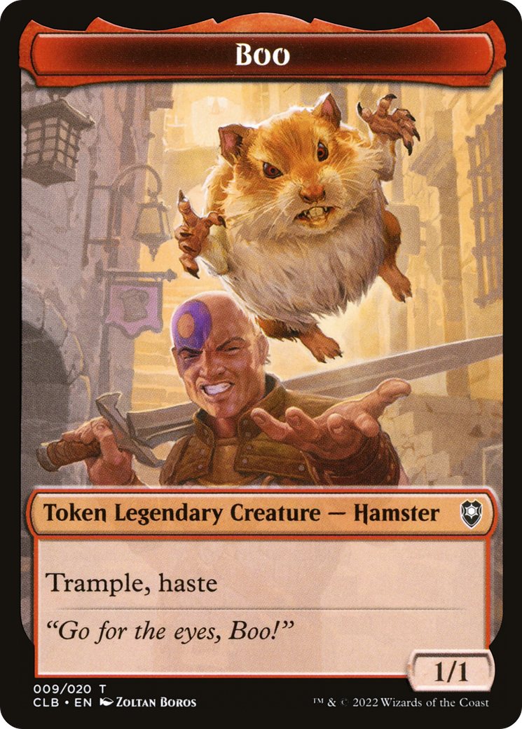 Boo Token [Commander Legends: Battle for Baldur's Gate Tokens]-1