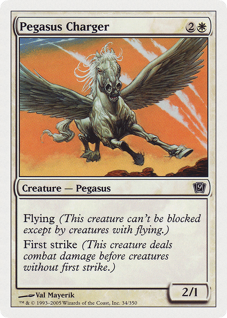 Pegasus Charger [Ninth Edition]-1