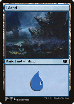 Island (322) [Commander 2014]-1