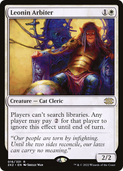Leonin Arbiter [Double Masters 2022]-1