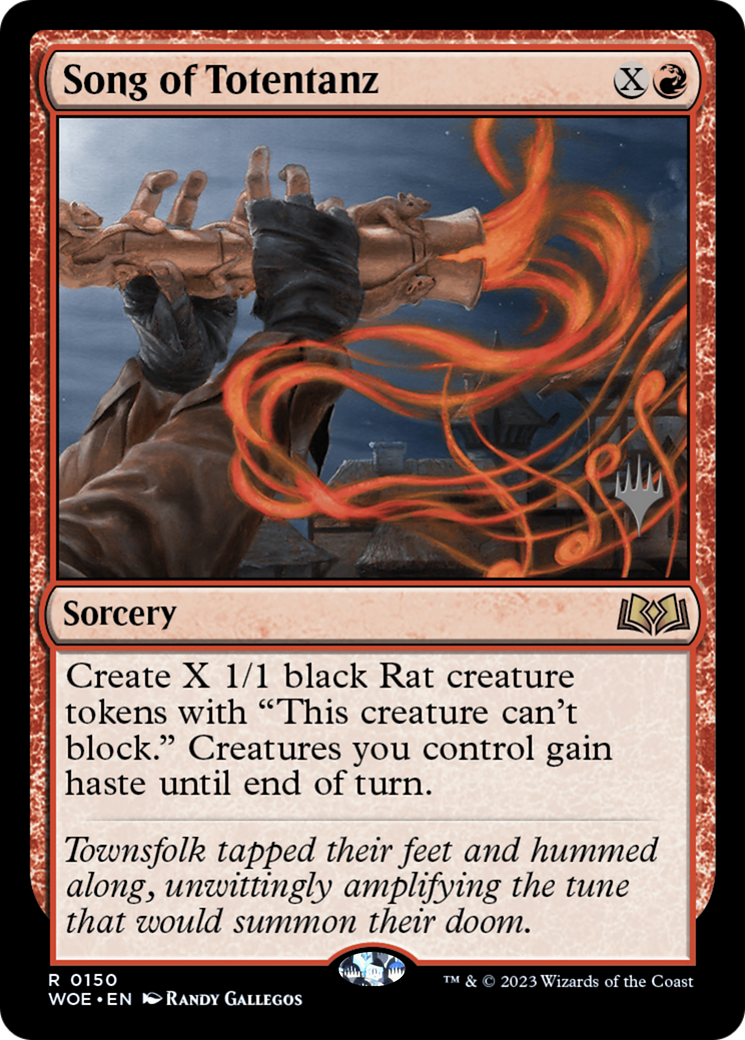 Song of Totentanz (Promo Pack) [Wilds of Eldraine Promos]-1