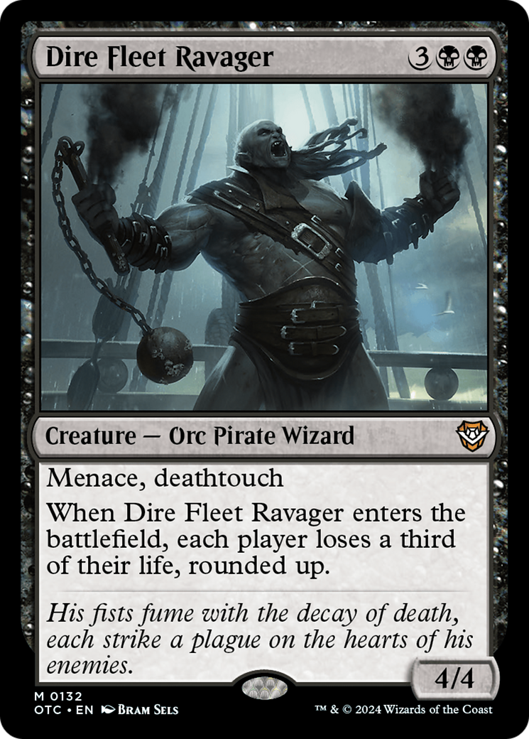 Dire Fleet Ravager [Outlaws of Thunder Junction Commander]-1