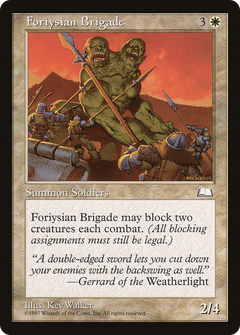 Foriysian Brigade [Weatherlight]-1