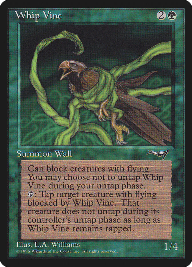 Whip Vine (Holding Bird) [Alliances]-1