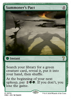 Summoner's Pact (White Border) [Mystery Booster 2]-1