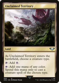 Unclaimed Territory (40K-304) - Warhammer 40,000 Commander-1