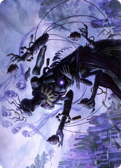 Myojin of Grim Betrayal // Myojin of Grim Betrayal (ANEO-009) - Neon Dynasty Art Series (Borderless)-3