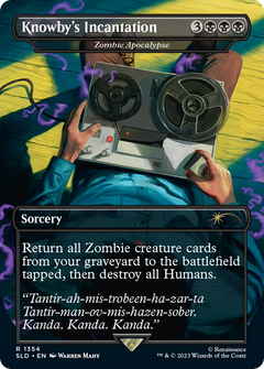 Knowby's Incantation - Zombie Apocalypse [Secret Lair Drop Series]-1