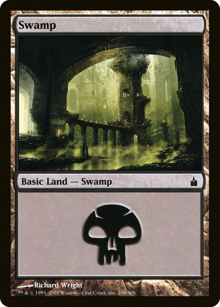 Swamp (298) [Ravnica: City of Guilds]-1