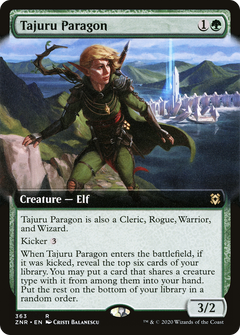 Tajuru Paragon (Extended Art) [Zendikar Rising]-1